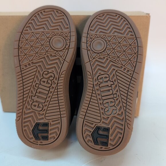 Etnies Kids' Fader Military Skate Shoes Boys US 10C Youth Black/Gum - Picture 5 of 8